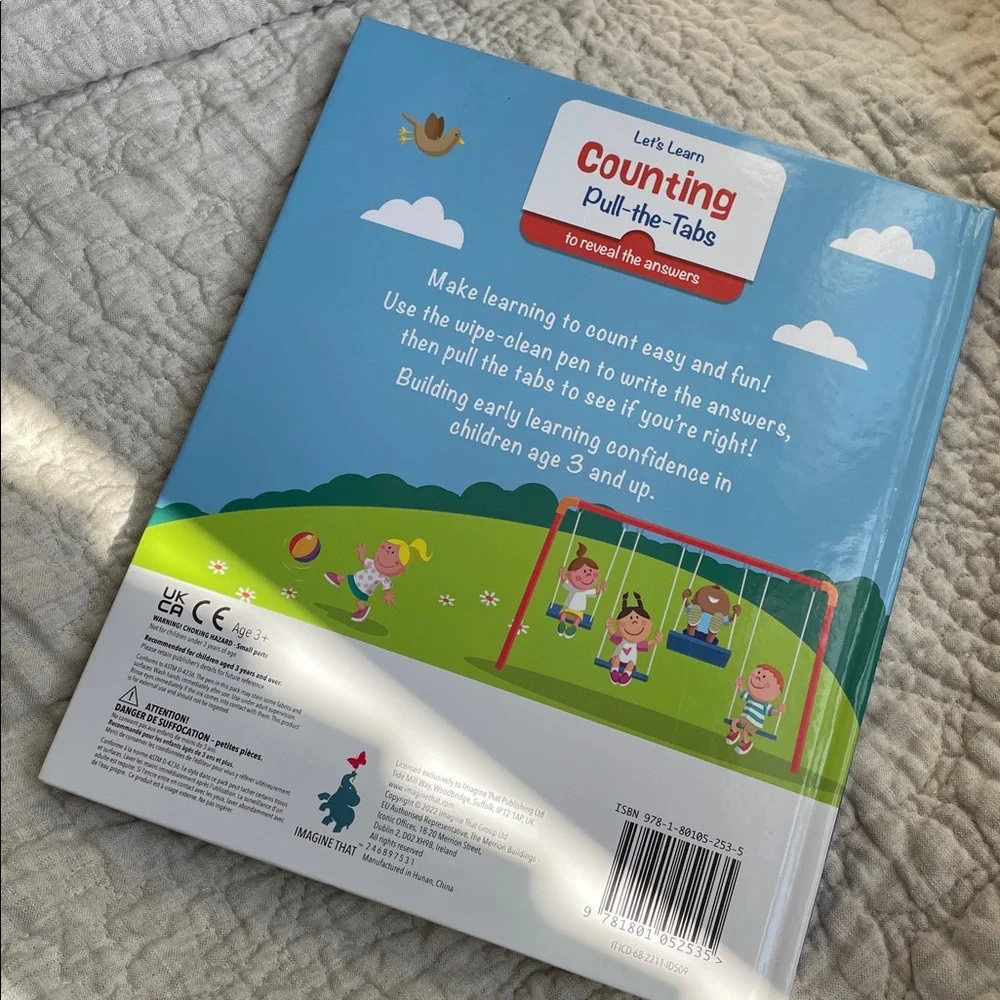 USBORNE 🆕 NEW Counting White Board Book | Children's Learning & Development Book